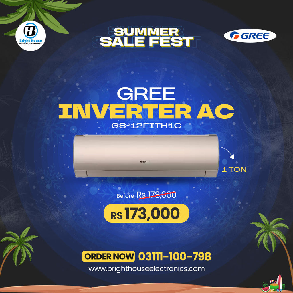 GREE Split Inverter AC 1 TON Fairy (GS-12FITH1C)