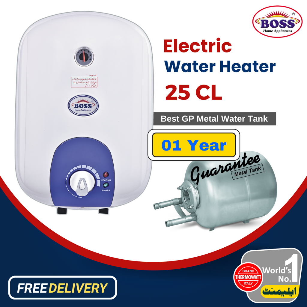 Boss Electric Water Heater 25 CL Supreme