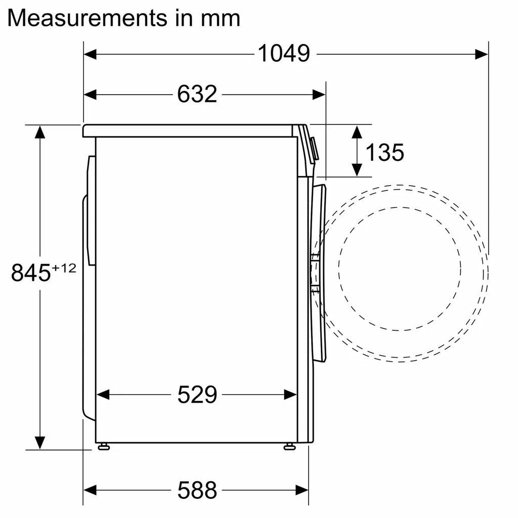 Bosch WGA25400GC White 10kg Series 4 Front Loading Washer - Bright House Electronics