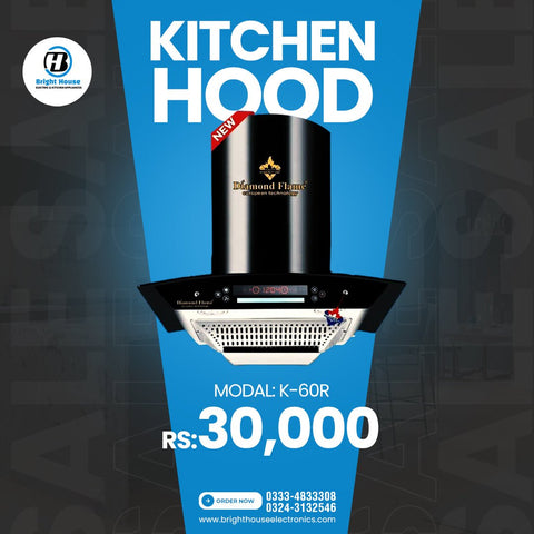 Diamond Flame Kitchen Hood K - 60R - Bright House Electronics