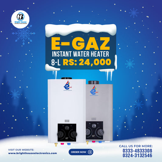 E-Gaz Water Heater 8 Litres