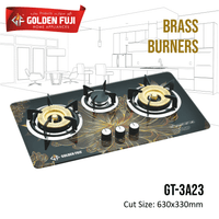 Golden Fuji Built - In Hob GT - 3A33 (BRASS BURNER) - Bright House Electronics