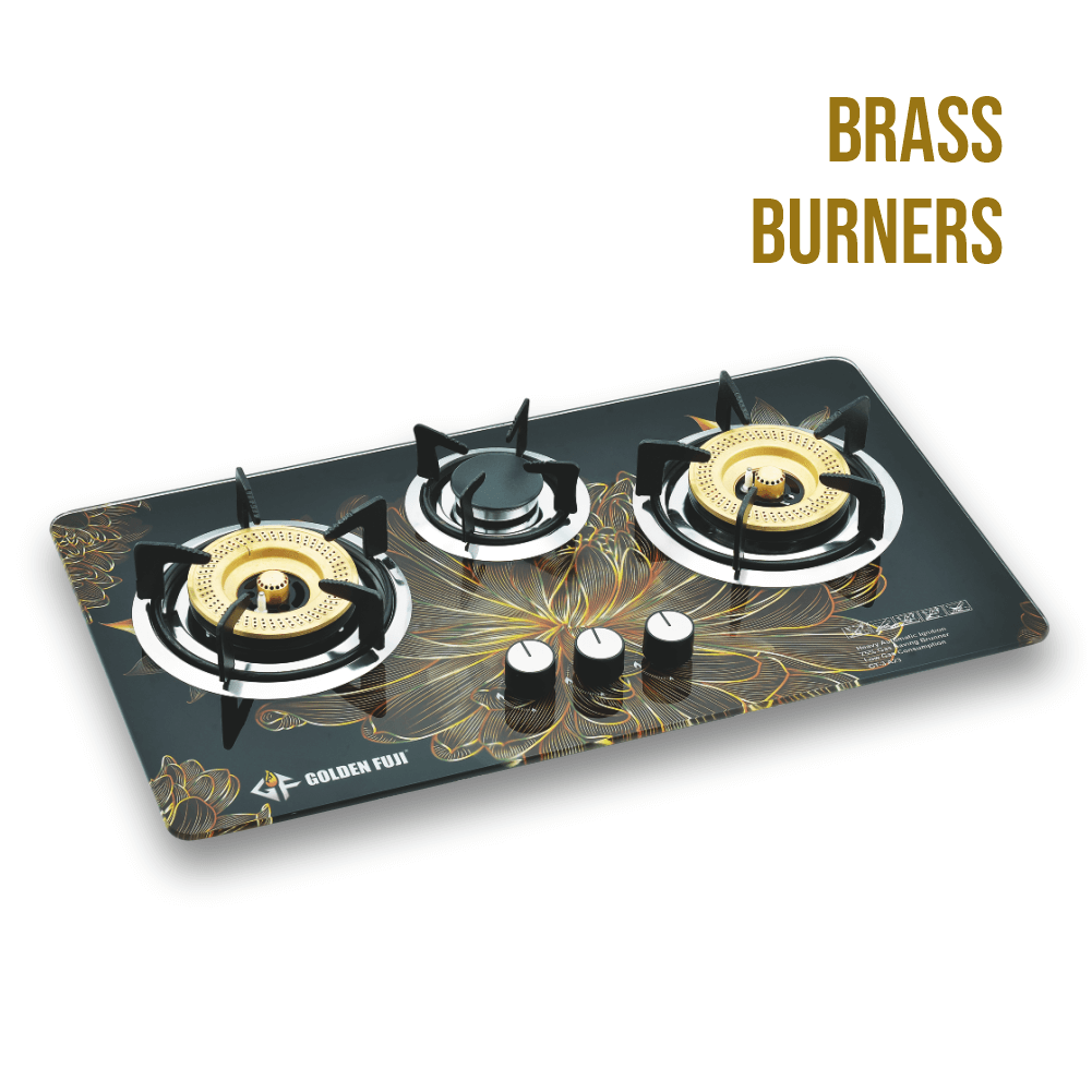 Golden Fuji Built - In Hob GT - 3A33 (BRASS BURNER) - Bright House Electronics