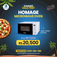 HOMAGE 20 LITERS MICROWAVE OVEN (HDSO-2018W)