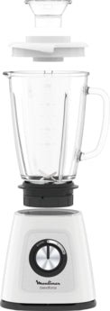 Moulinex Blendforce Glass Blender White LM435127 - Bright House Electronics