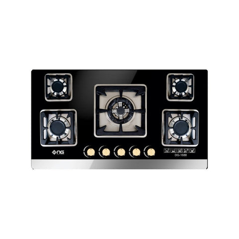 Nasgas Built - In Hob DG - GN5 555 (Glass Top) - Bright House Electronics